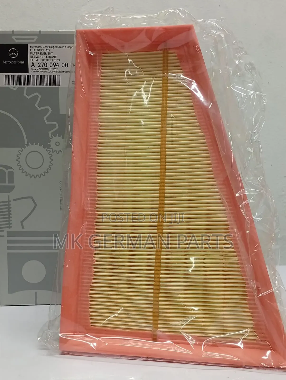 Genuine Mercedes Air Filter for M270 Engine.