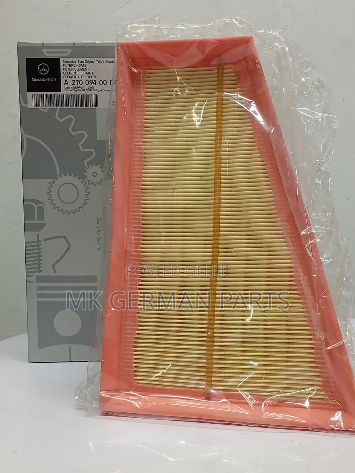 Genuine Mercedes Air Filter for M270 Engine.