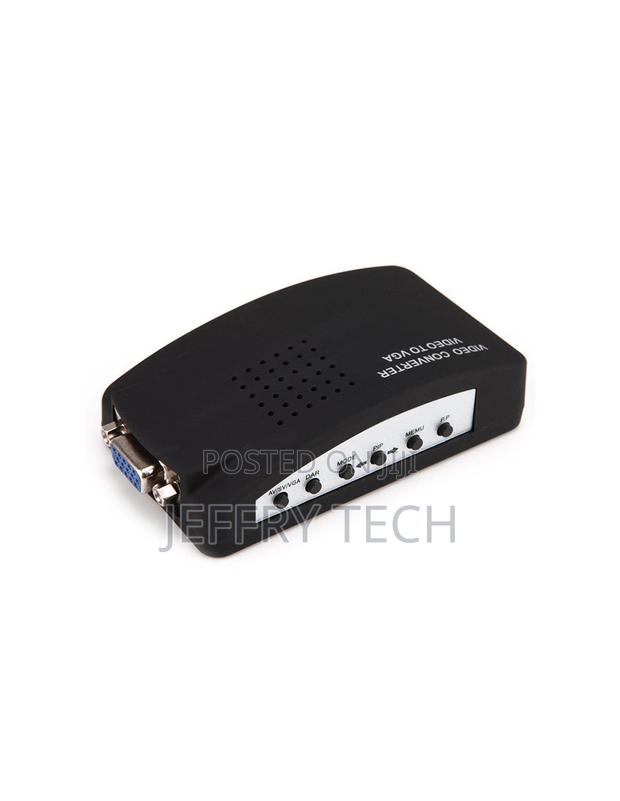 RCA Composite AV/S-Video to VGA TV Converter Monitor Adapter