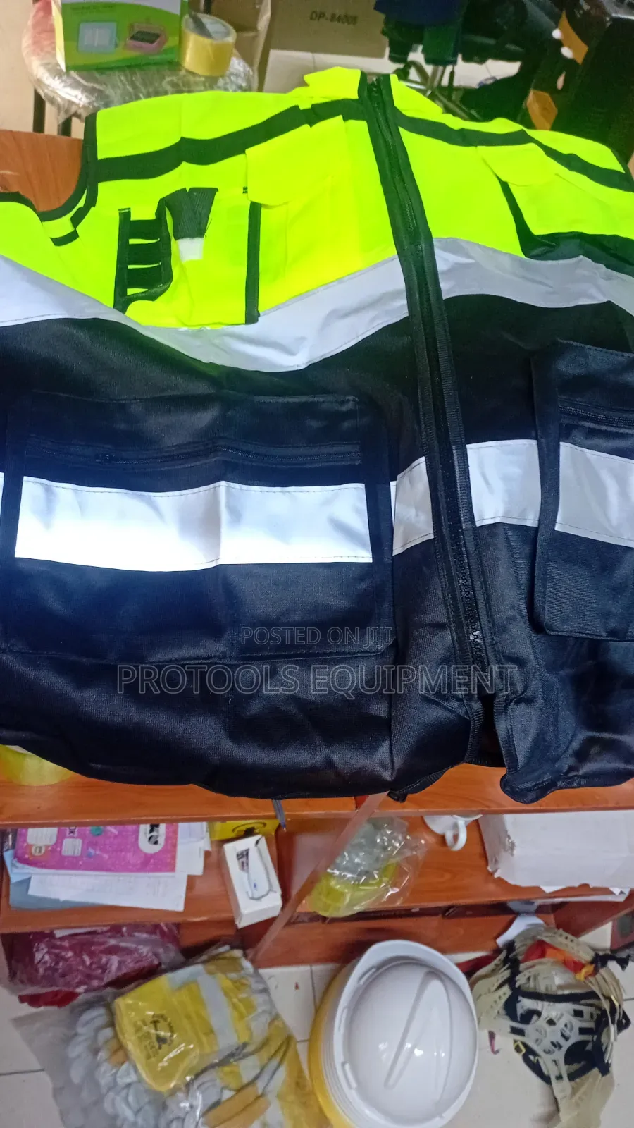 Chinese Collar Reflective Vest