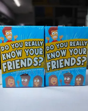 Do You Really Know Your Friends? Card Game | Party Edition