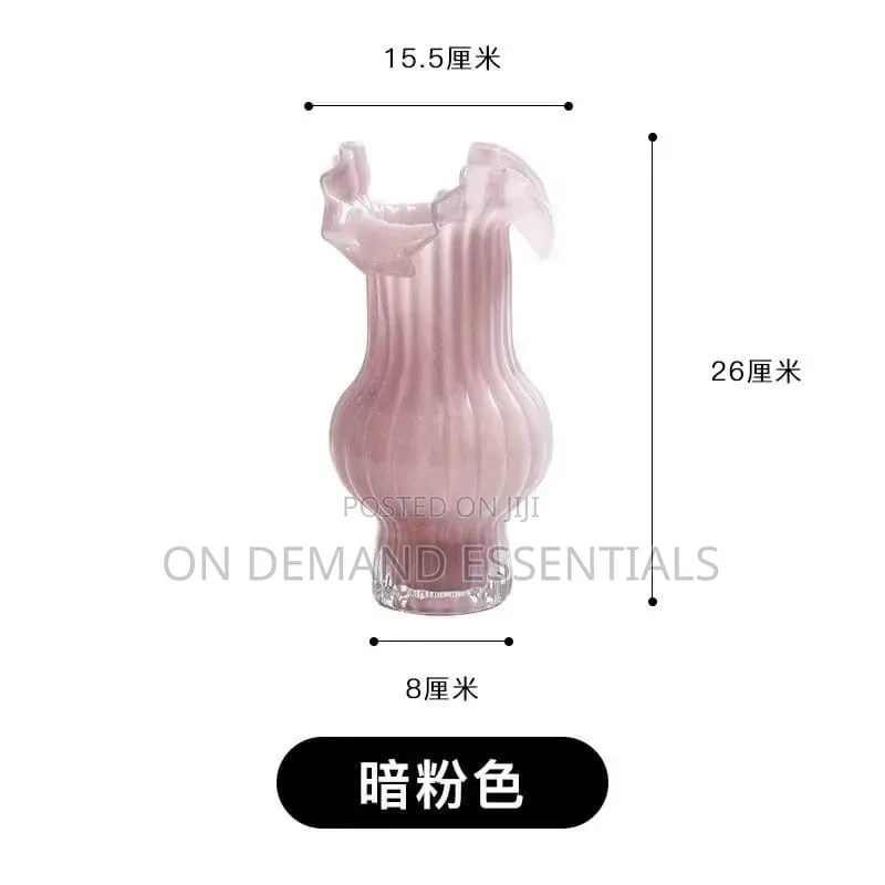 Fancy Glass Flower Vase