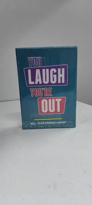 You Laugh, You're Out Card Game | Family Party Game