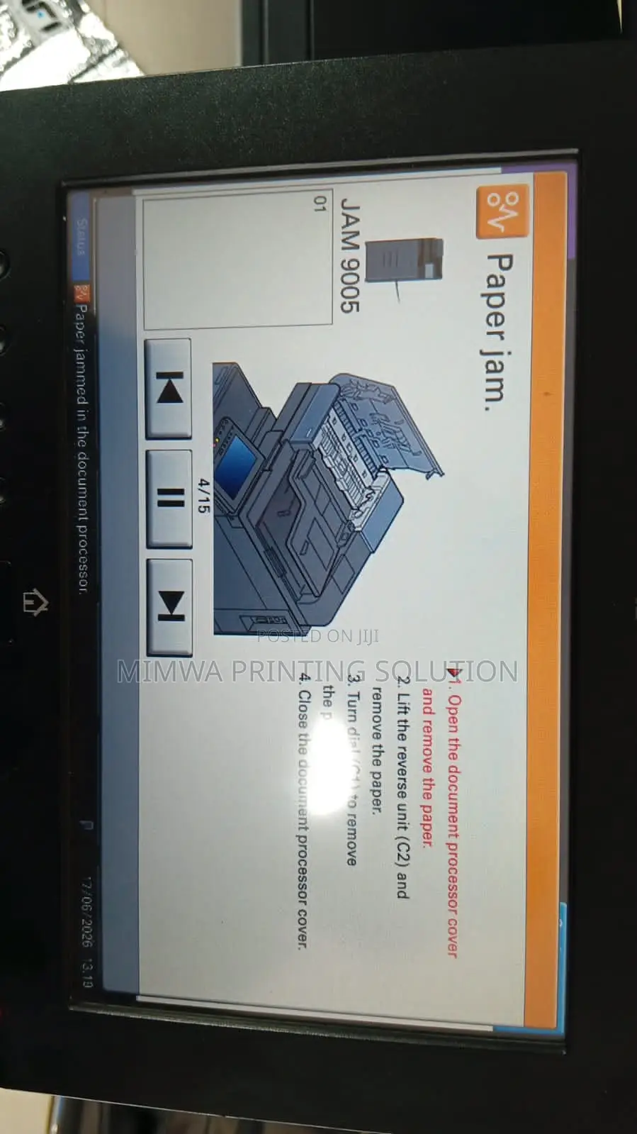 Professional Taskalfa, Ecosys Kyocera Printers Repair and Servicing