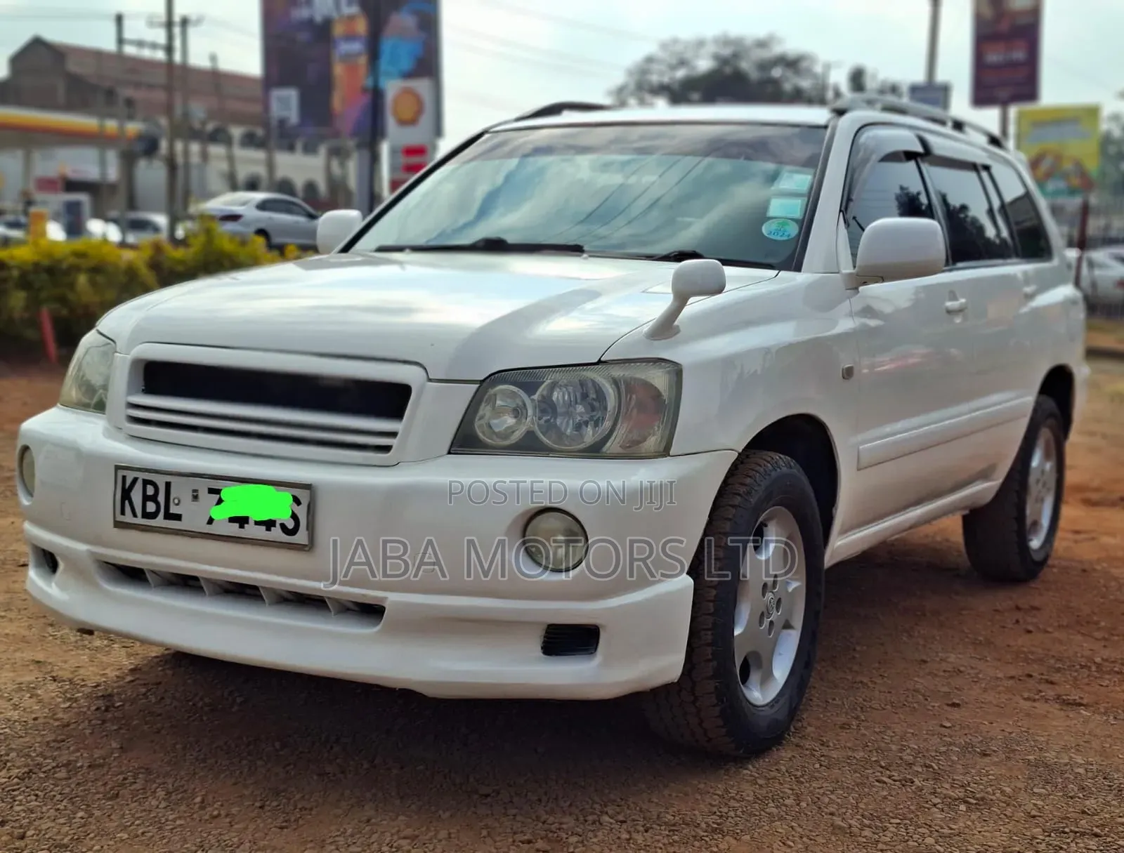 Toyota Kluger 2003 White