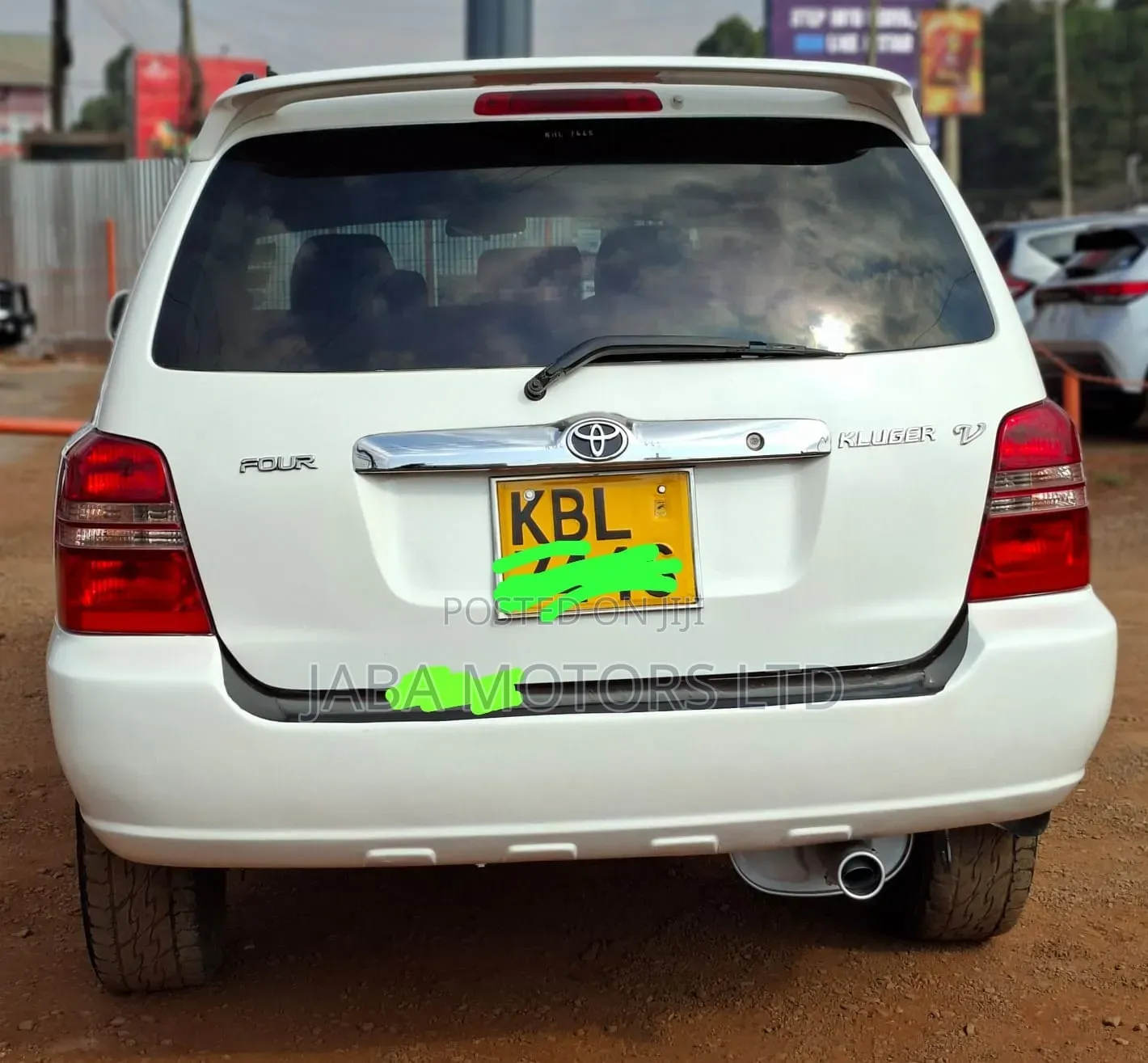 Toyota Kluger 2003 White