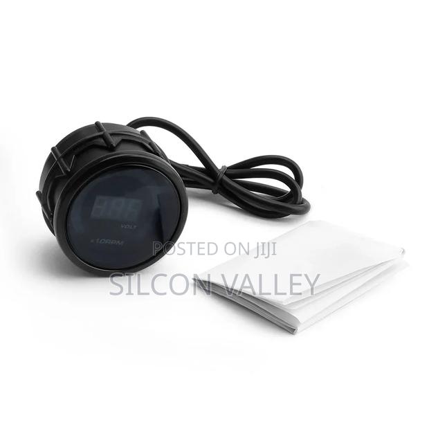 52mm Digital Smoked Tachometer With LED Light Display - thumbnail 2