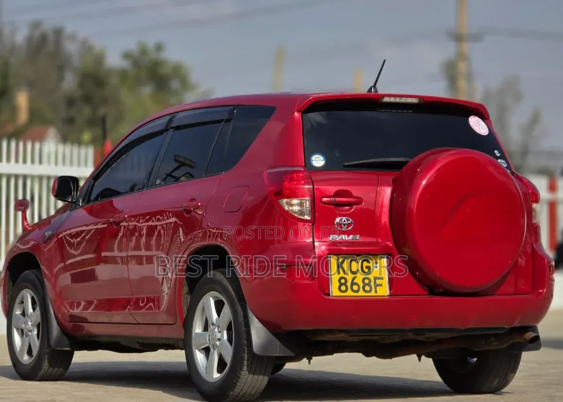 Toyota RAV4 4x4 2009 Red