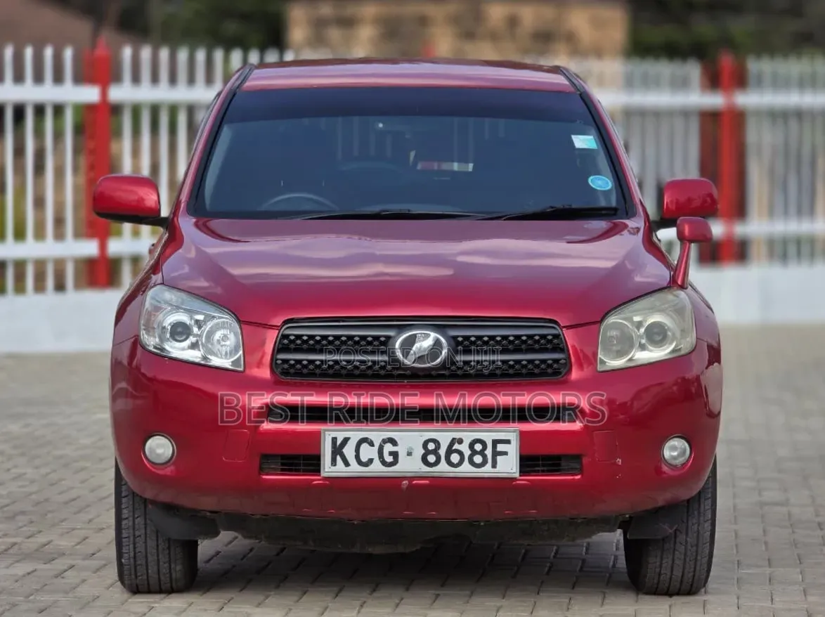 Toyota RAV4 4x4 2009 Red