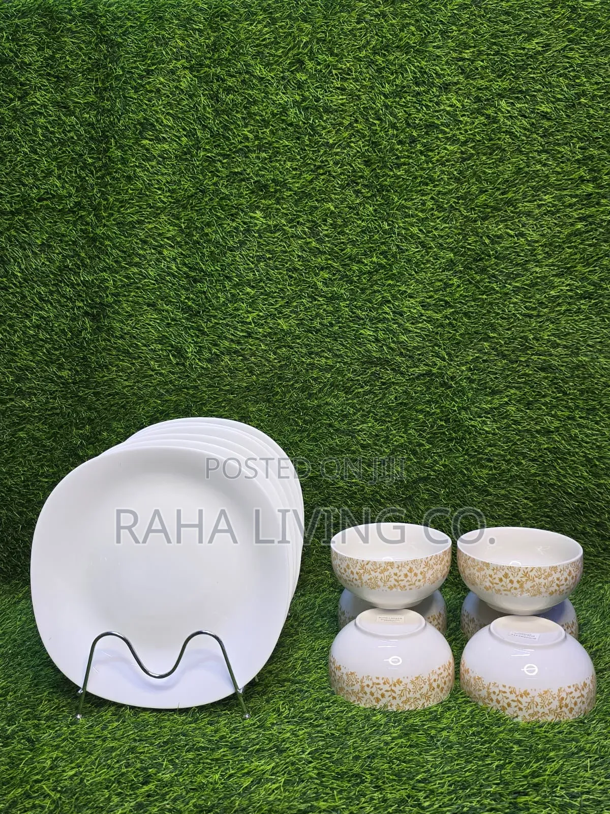 12-Piece Square Dinner Set | Plates Bowls Combo