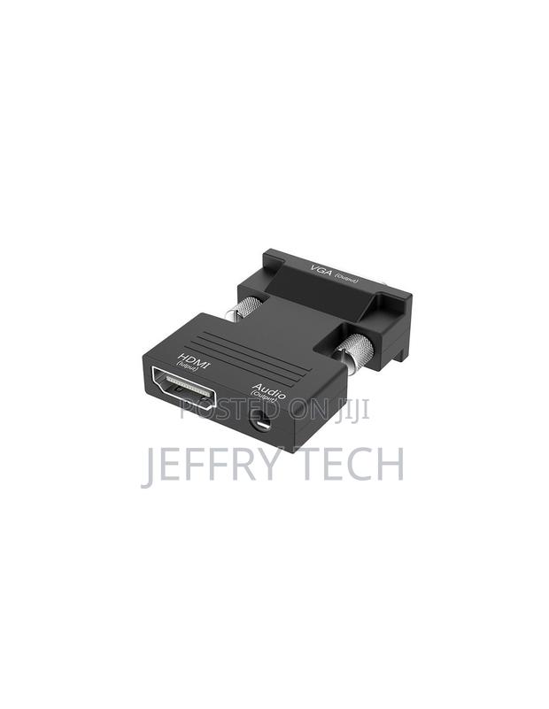 1080P HDMI to VGA Adapter Digital to Analog Audio Video Converter