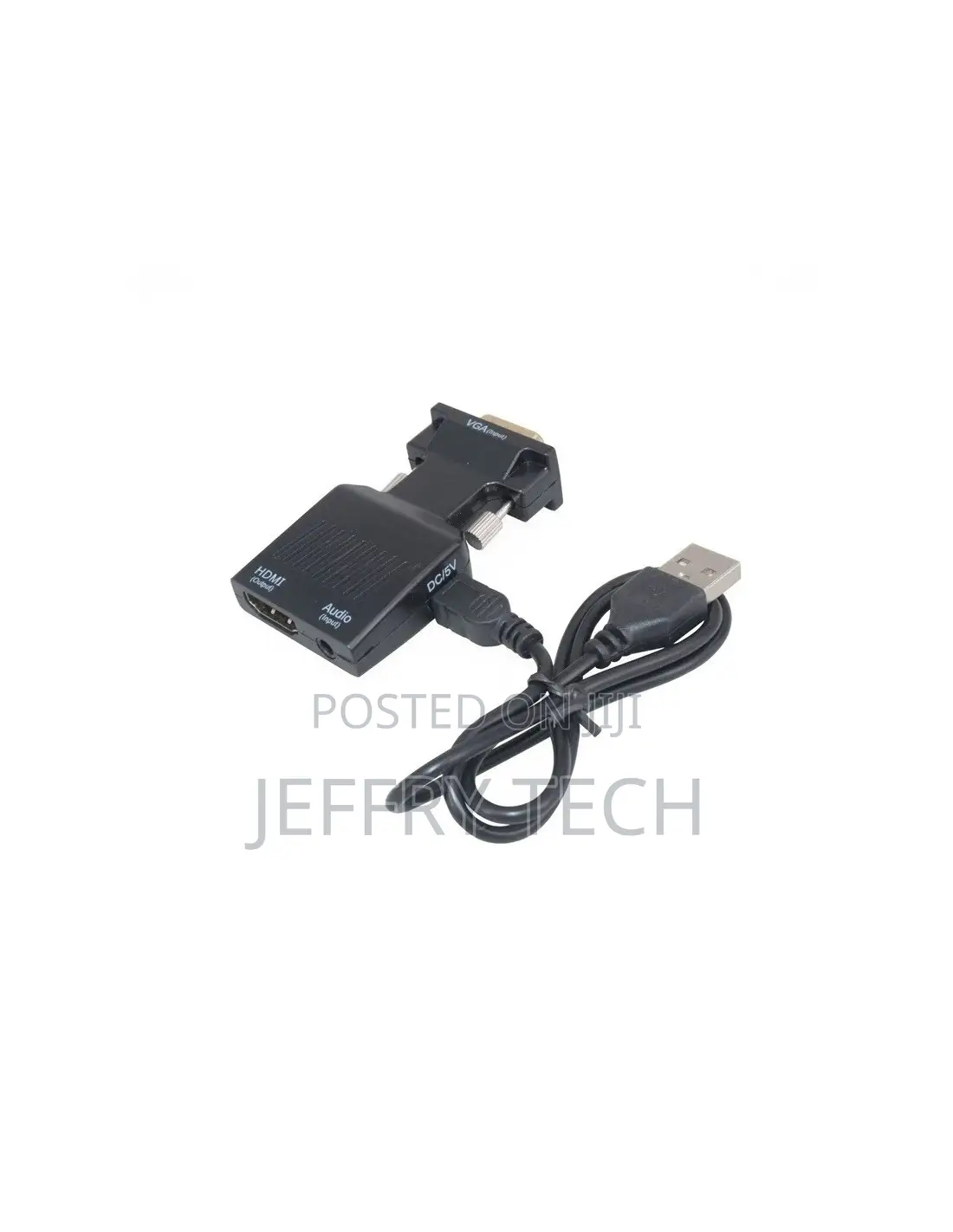VGA Male to HDMI Female Converter With Audio Adapter 1080P for PC HDTV