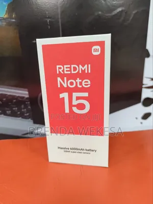 New Xiaomi Redmi Note 15 128 GB Black