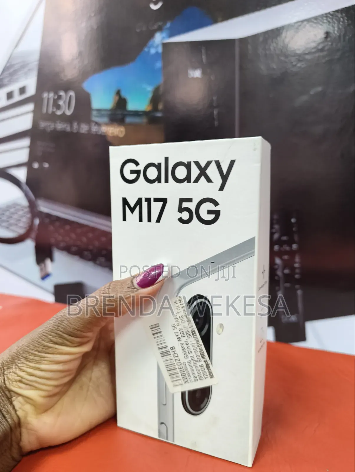 New Samsung Galaxy M17 5G 128 GB Gray