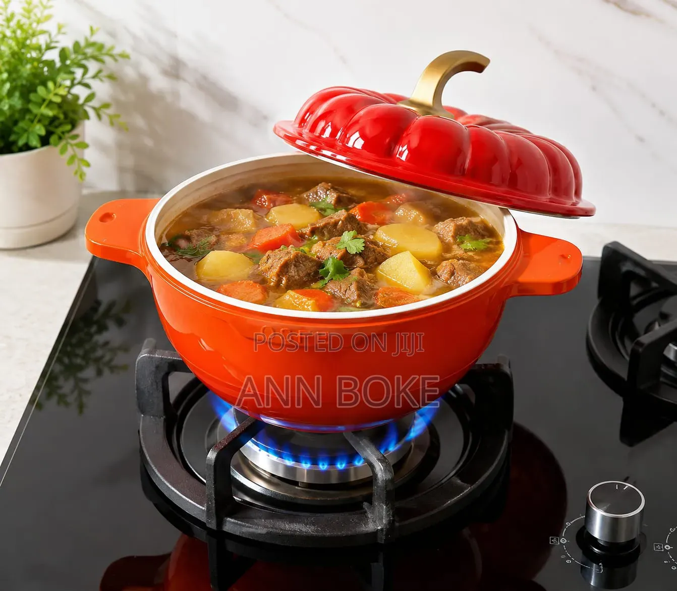 *9 PCS USFE PUMPKIN Granite Cookware Set*
4sets of Sufuria