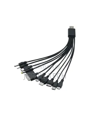 Universal 10 in 1 Multi USB Charger Cable Adapter for Mobile Phone PSP