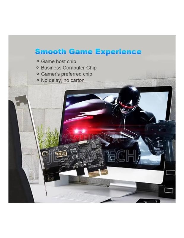 Gigabit Ethernet LAN PCI-E Express Network Desktop Contr Card 1000Mbps - thumbnail 4