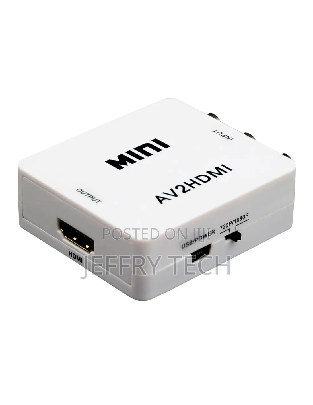 AV / CVBS / RCA / Video Composite to HDMI 1080P Converter Adapter