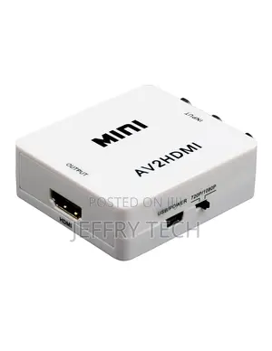 AV / CVBS / RCA / Video Composite to HDMI 1080P Converter Adapter