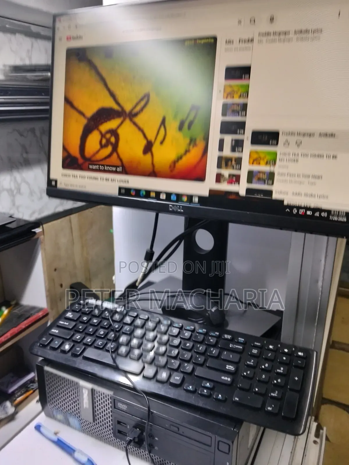 Desktop Computer Dell Optiplex 7050 4GB Intel Core i5 HDD 500GB