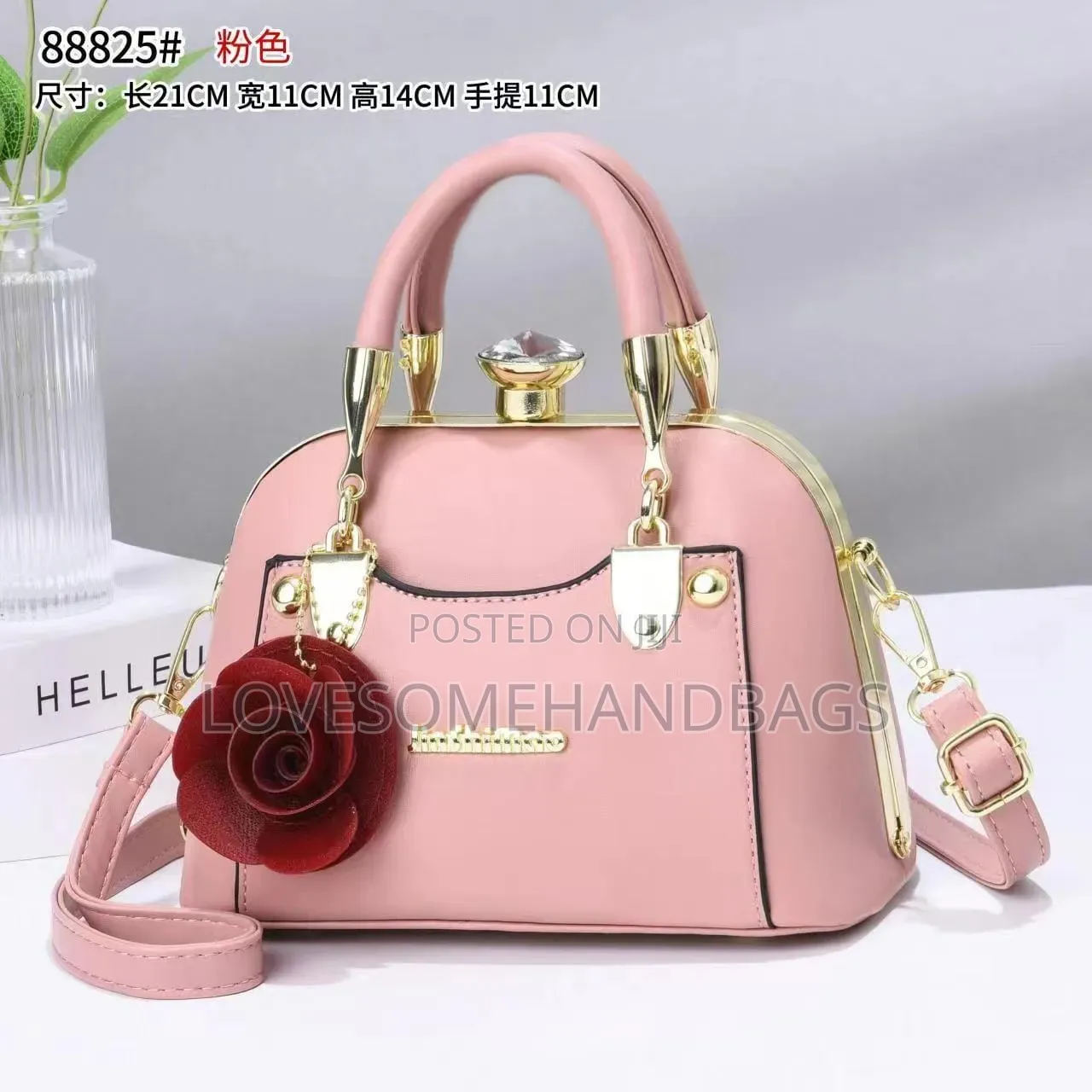 Elegant Red Handbag
