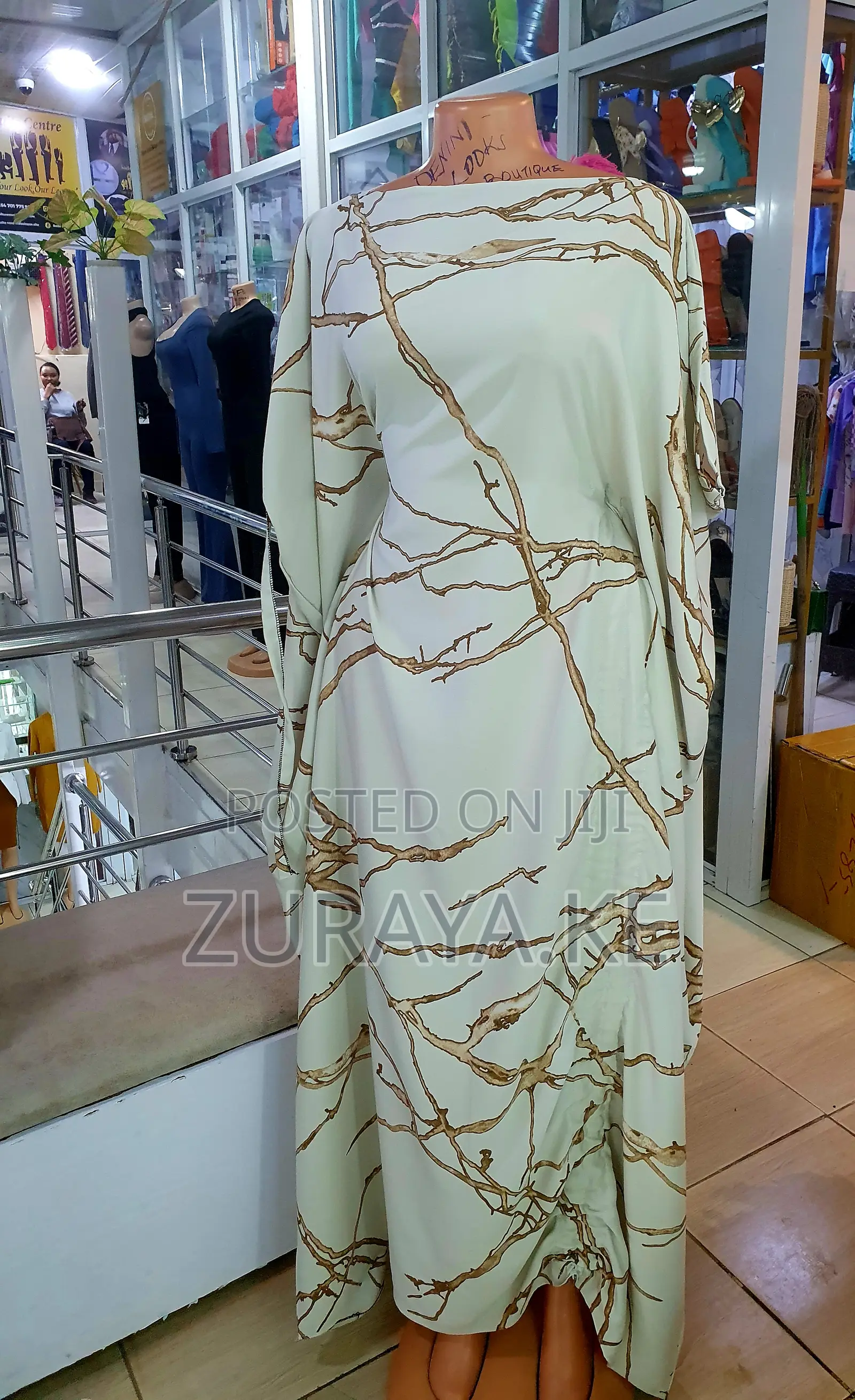 Drawstring Kaftan Dress|Maxi Dress