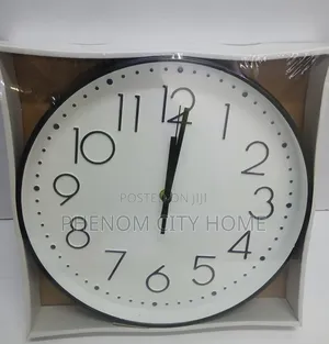 30cm Quartz Wall Clock Available