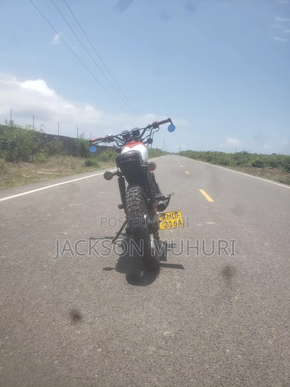 Haojin HJ125 2018 White