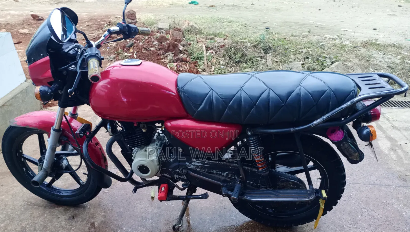 Bajaj Boxer 2025 Red