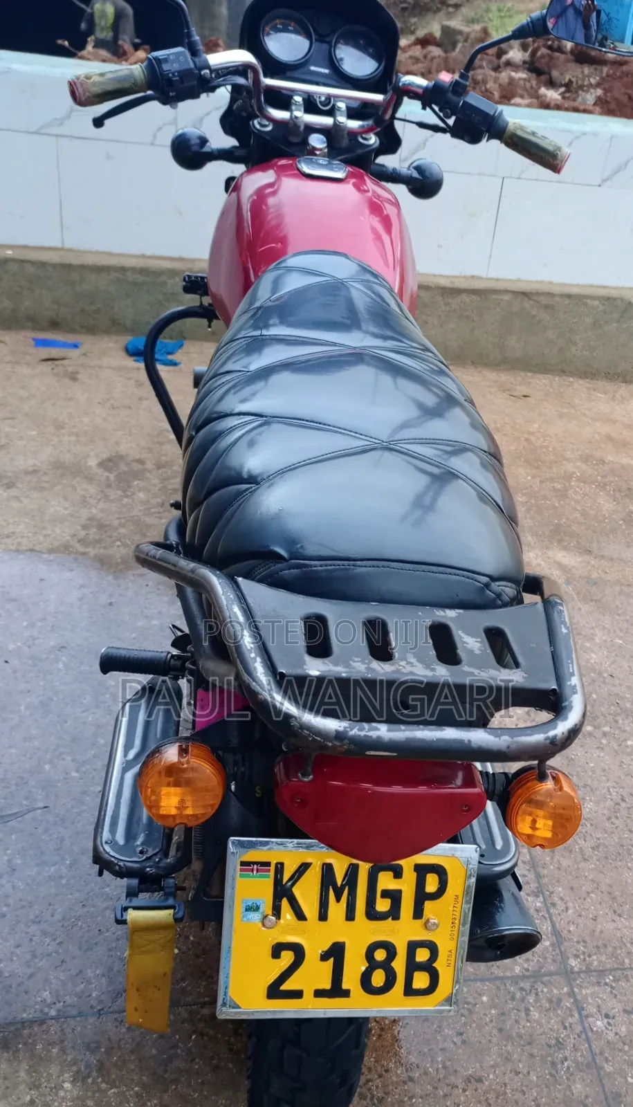Bajaj Boxer 2025 Red
