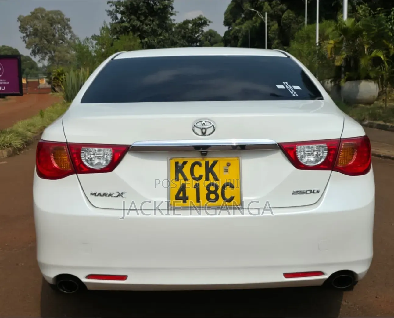 Toyota Mark X 2010 White