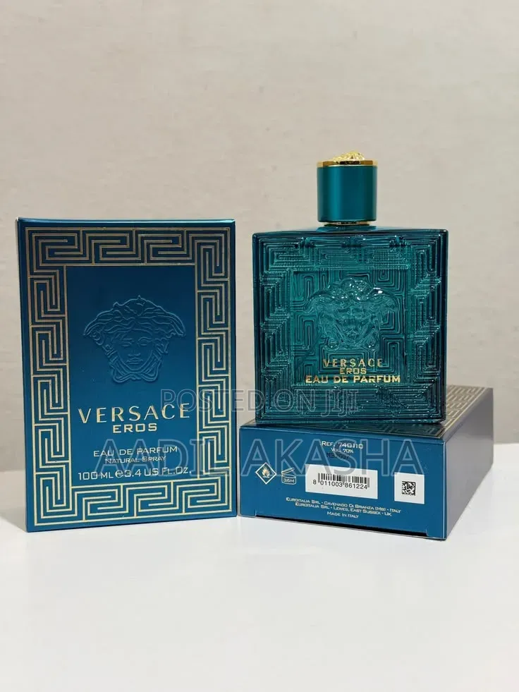 Versace Eros Eau De Parfum 100ml for Men - Original Designer Perfume