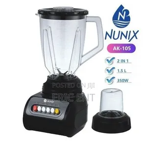Nunix Durable High Quality Motor 2 in 1 Blender