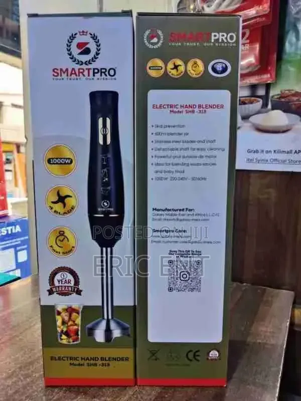 Smart Pro Electric Immersion Hand Blender, SmartPro Stick Blender