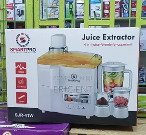 Smart Pro Juice Extractor SJR 41W 4 in 1 Juicer, Blender, Chopper 