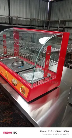 Three Partitions, Electric Snacks Warmer Display