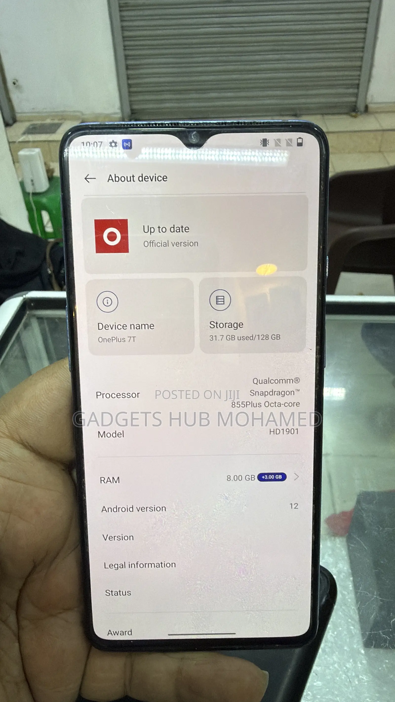 OnePlus 7T 128 GB Blue