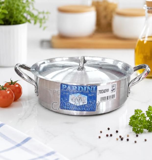 Pardini Sufuria Shallow Casserole 6L With Lid