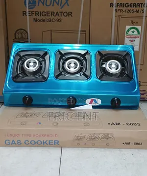 Amaze Stainless Steel 3 Burner Table Top Gas Stove