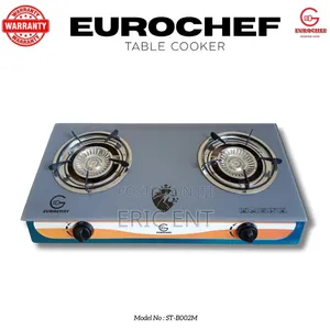 Eurochef ST-B002M 2 Burner Tabletop Gas Stove