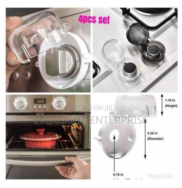 4pcs Gas Knob Covers