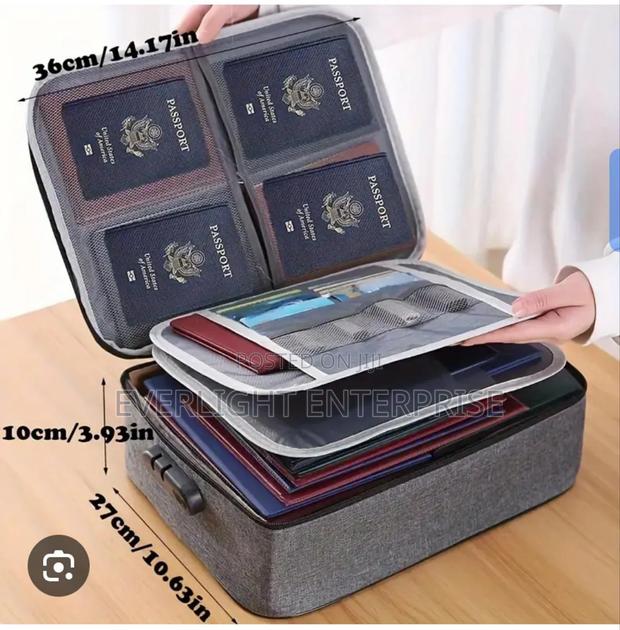 * Documents,file Zipper Storage Bag - thumbnail 2