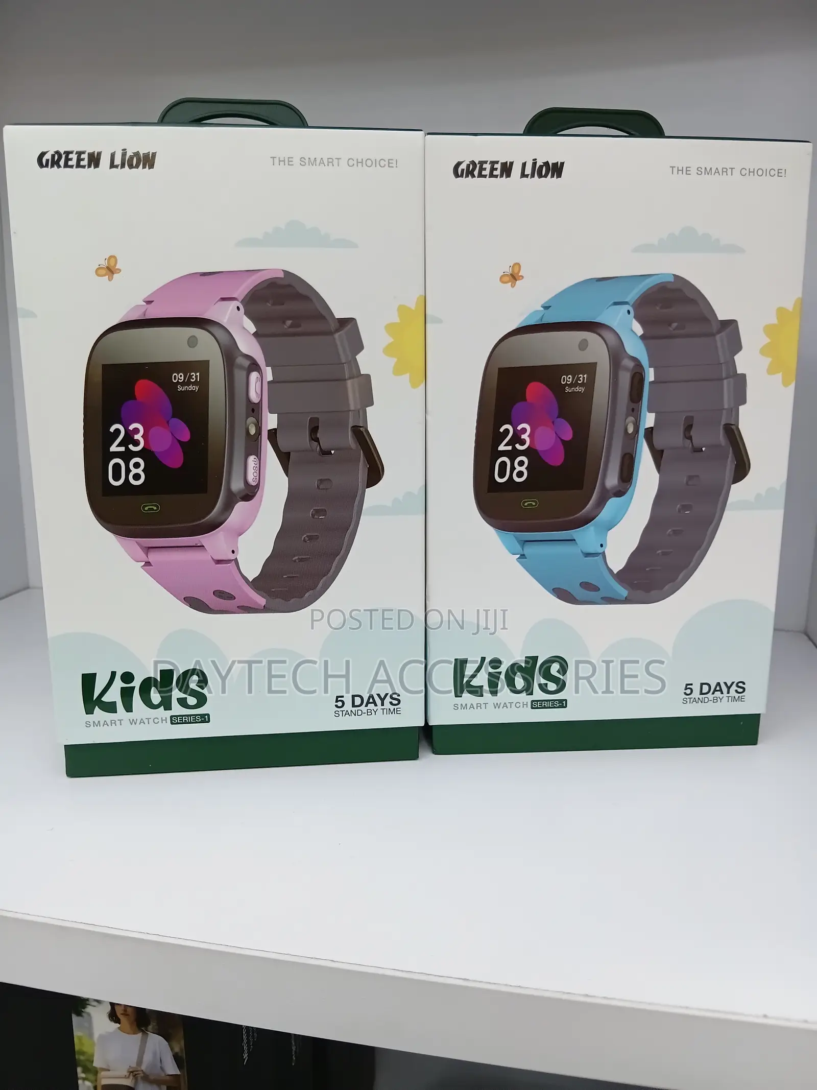 Green Lion Kid's Smart Watch Series 1 1.44" HD Touchscreen.