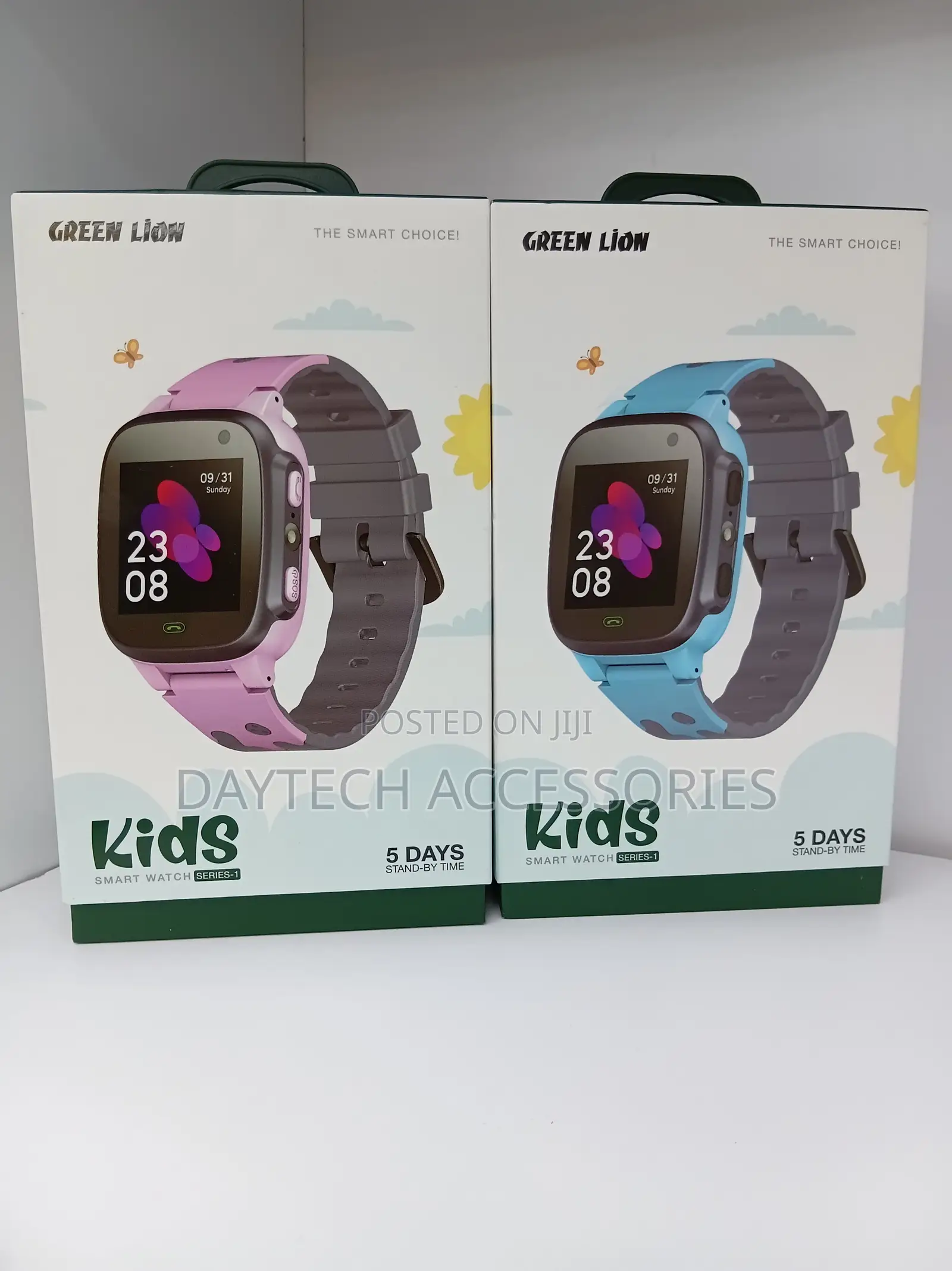 Green Lion Kid's Smart Watch Series 1 1.44" HD Touchscreen.