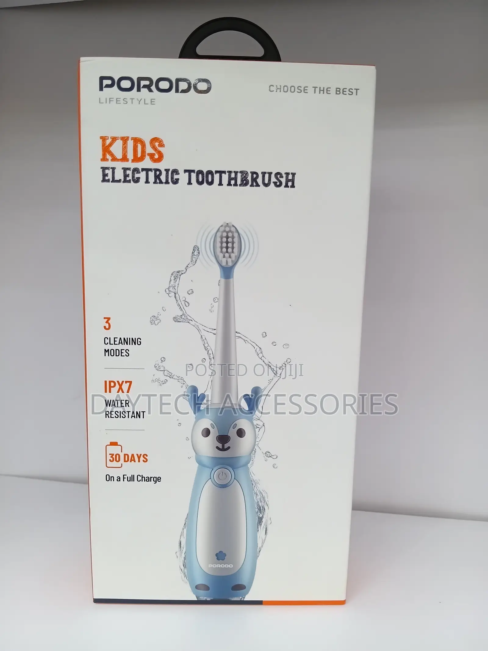 This Is a Porodo Lifestyle Kids Electric Toothbrush.
