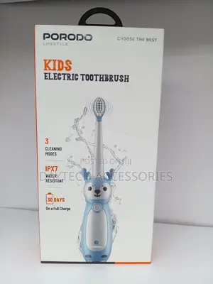 This Is a Porodo Lifestyle Kids Electric Toothbrush.