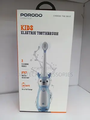 This Is a Porodo Lifestyle Kids Electric Toothbrush.