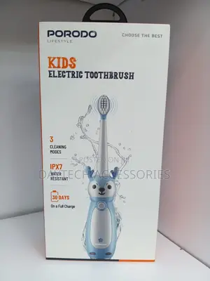 This Is a Porodo Lifestyle Kids Electric Toothbrush.