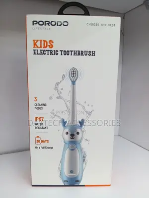 Porodo Lifestyle Kids Electric Toothbrush Rechargeable Sonic.