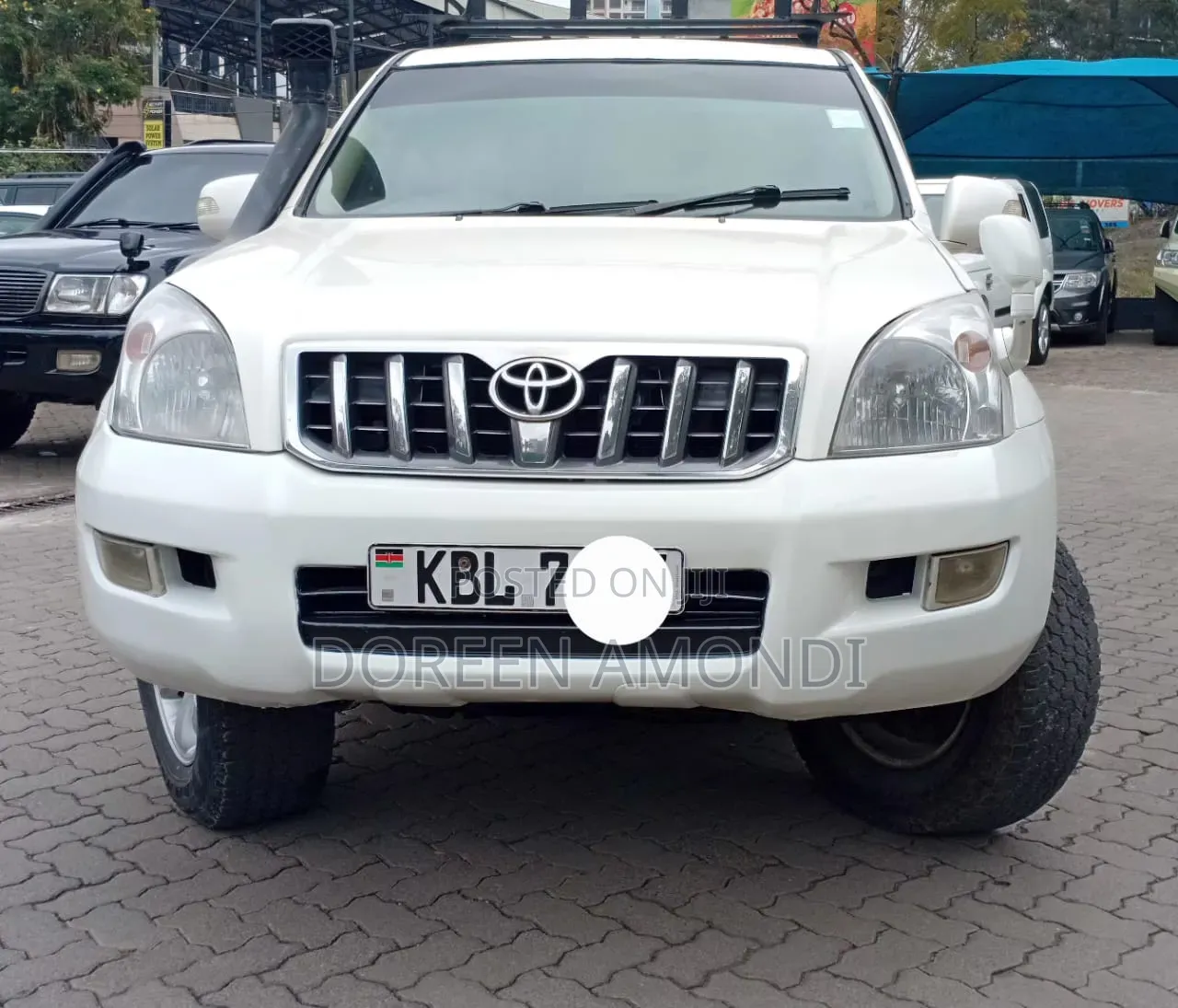 Toyota Land Cruiser Prado 2004 White